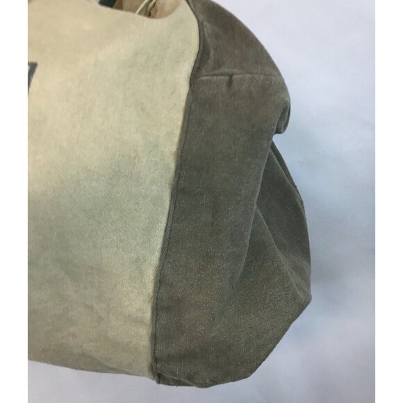 Woolrich World Travel Adventures Canvas Duffle Soft/Base Ball Carry Bag 28"X16" - Picture 7 of 16